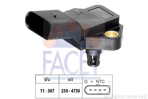 Air Pressure Sensor, altitude adaption (10.3075)
