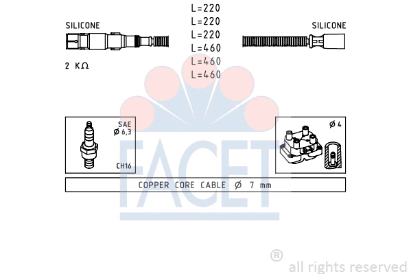 Ignition Cable Kit (4.9643)
