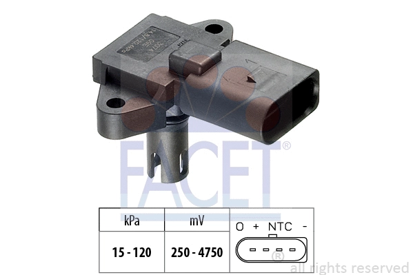Air Pressure Sensor, altitude adaption (10.3074)