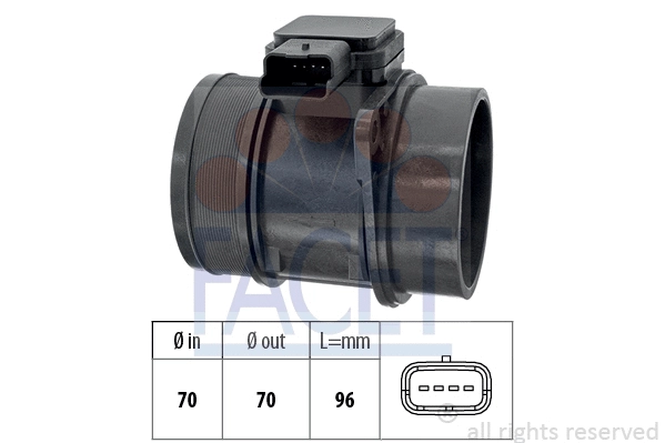 Mass Air Flow Sensor (10.1302)