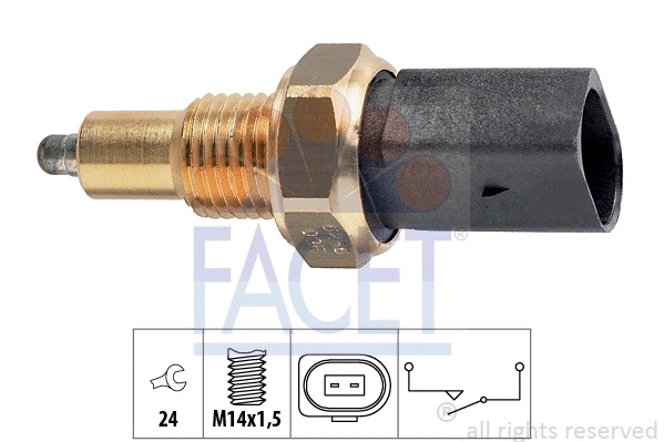 Switch, reverse light (7.6256)