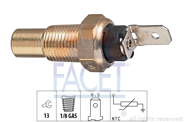 Sensor, coolant temperature (7.3079)