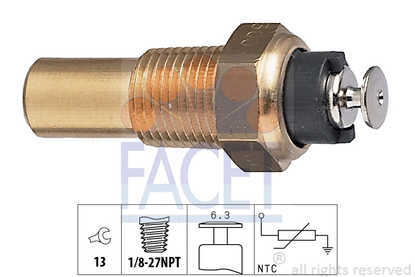 Sensor, coolant temperature (7.3005)
