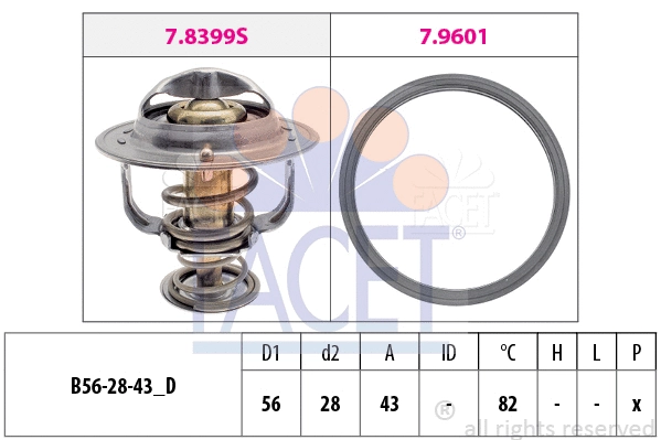 Thermostat, coolant