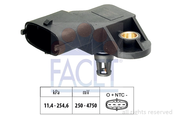 Air Pressure Sensor, altitude adaption (10.3110)