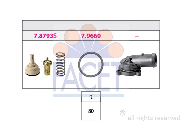 Thermostat, coolant (7.8793K)