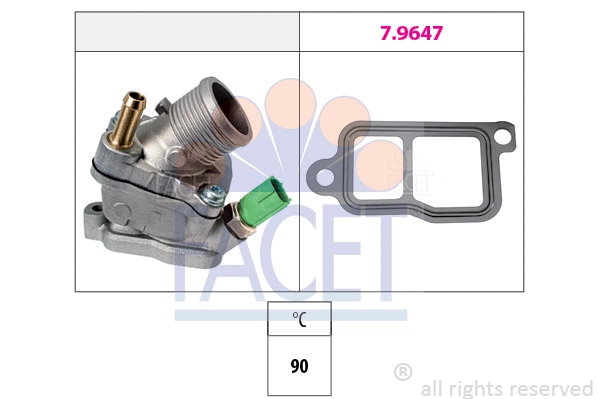 Thermostat, coolant (7.8732)