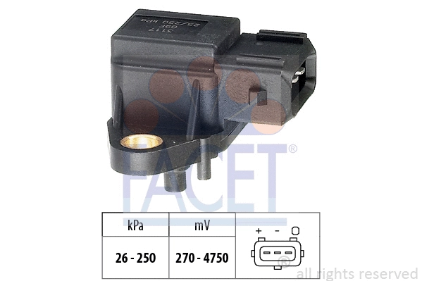 Air Pressure Sensor, altitude adaption (10.3117)