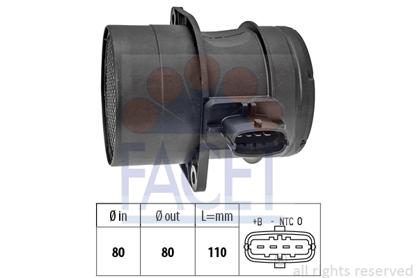 Mass Air Flow Sensor (10.1557)