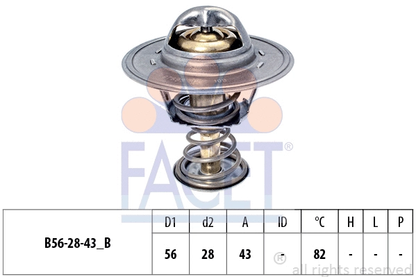 Thermostat, coolant (7.8769S)