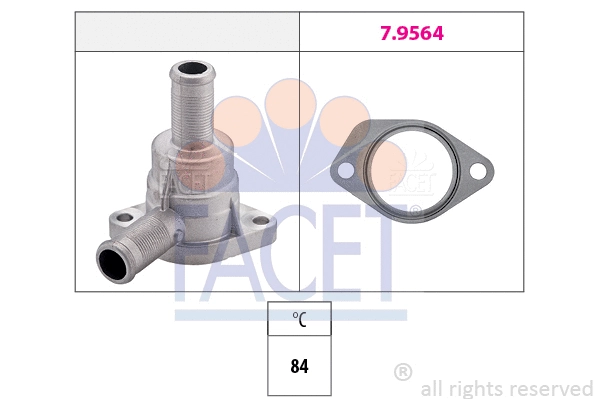 Thermostat, coolant (7.8311)