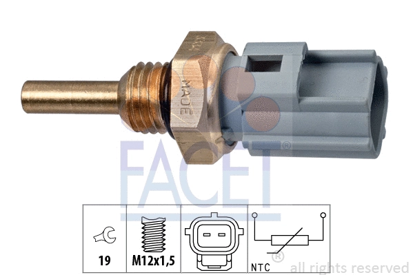 Sensor, coolant temperature (7.3334)