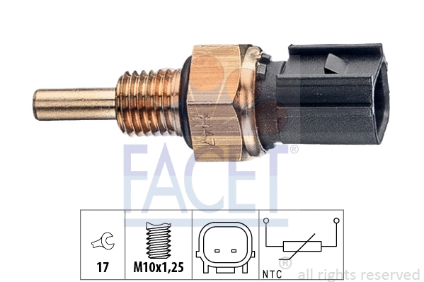 Sensor, coolant temperature (7.3347)