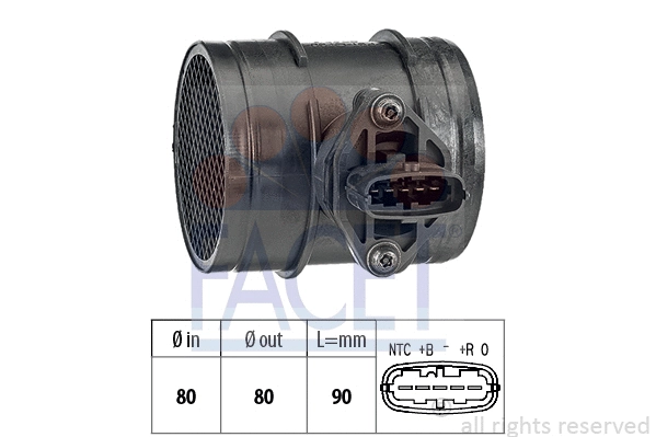 Mass Air Flow Sensor (10.1300)