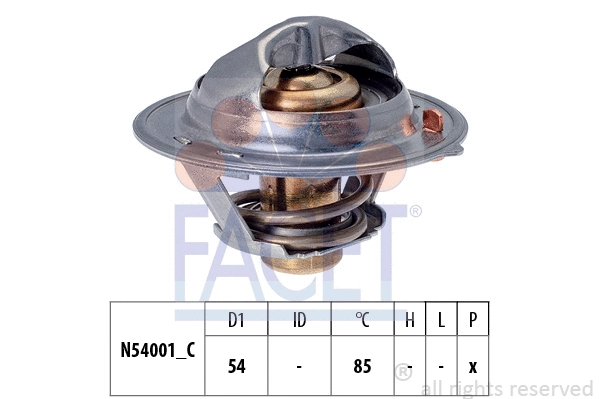 Thermostat, coolant (7.8801S)