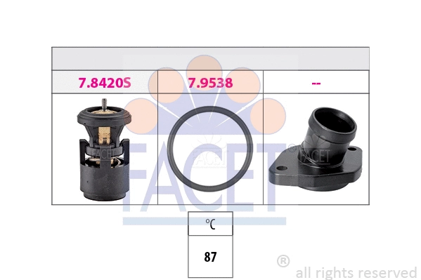 Thermostat, coolant (7.8559K)