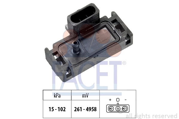 Air Pressure Sensor, altitude adaption (10.3001)