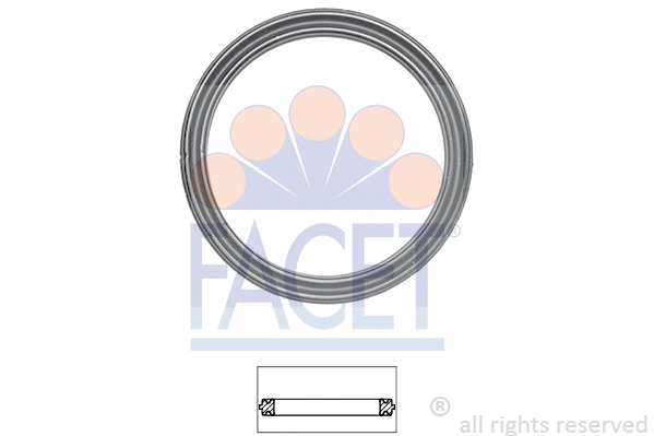 Seal, thermostat (7.9709)