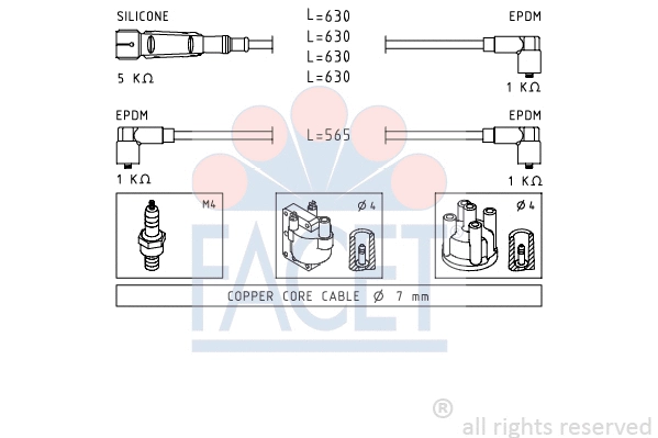 Ignition Cable Kit (4.8493)