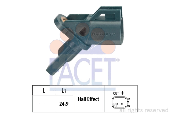 Sensor, wheel speed (21.0002)