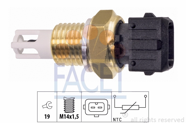 Sensor, intake air temperature (10.4016)