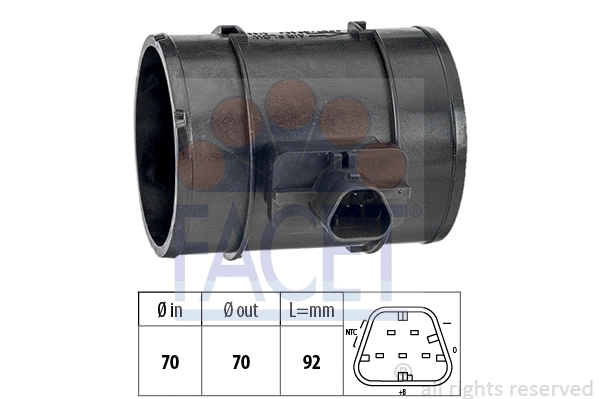 Mass Air Flow Sensor (10.1465)