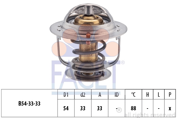 Thermostat, coolant (7.8414S)