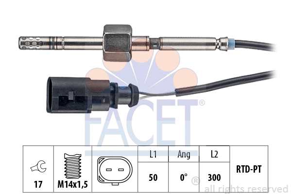 Sensor, exhaust gas temperature (22.0146)