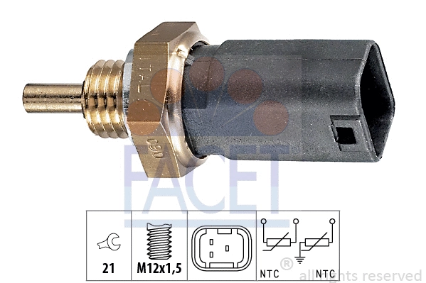 Sensor, coolant temperature (7.3252)