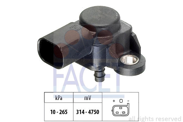 Air Pressure Sensor, altitude adaption (10.3102)