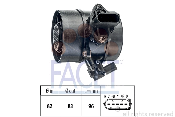 Mass Air Flow Sensor (10.1354)