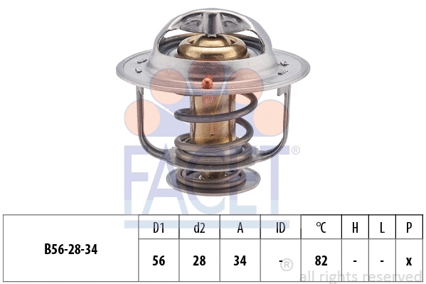 Thermostat, coolant (7.8360S)