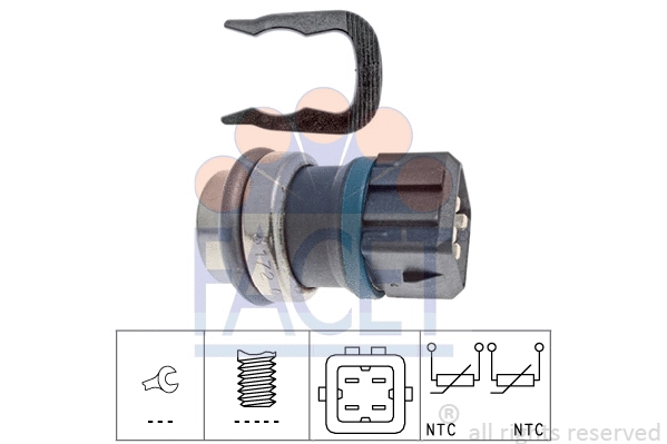 Sensor, oil temperature (7.3172)