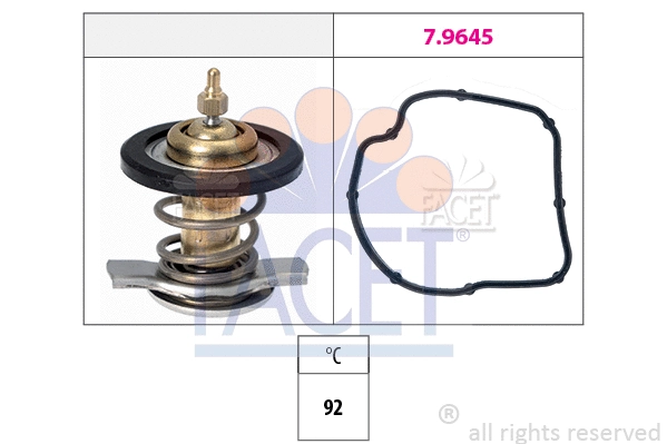 Thermostat, coolant (7.8590)