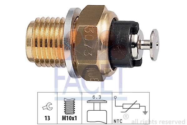 Sensor, oil temperature (7.3073)