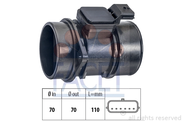 Mass Air Flow Sensor (10.1363)