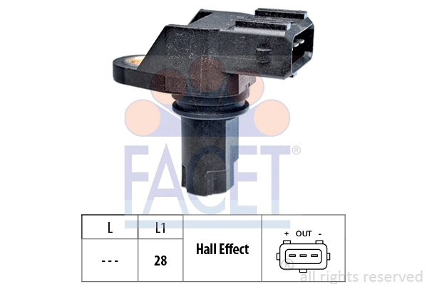 Sensor, crankshaft pulse (9.0349)