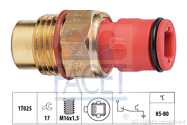 Temperature Switch, radiator fan (7.5095)