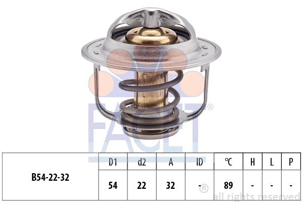 Thermostat, coolant (7.8298S)
