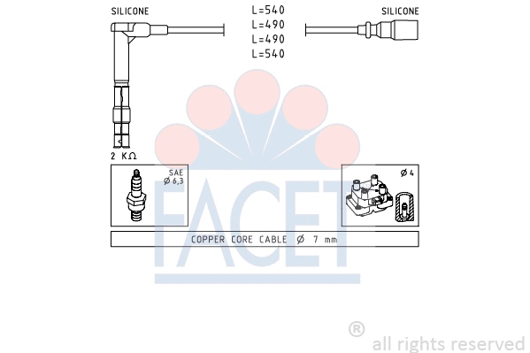 Ignition Cable Kit (4.9305)