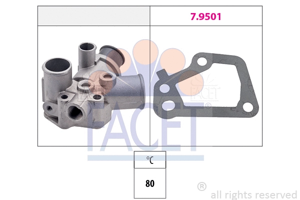 Thermostat, coolant (7.8144)