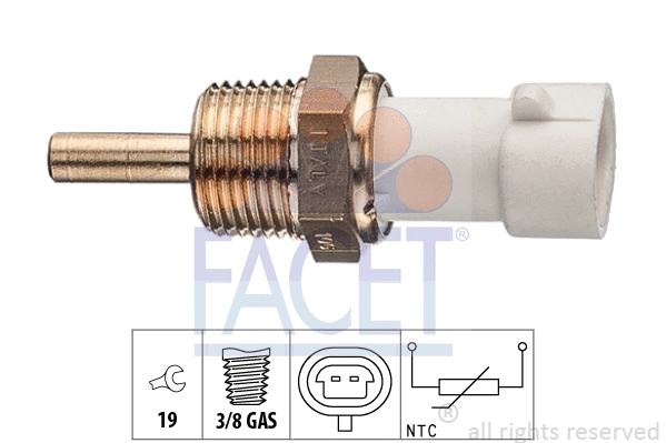 Sensor, coolant temperature (7.3335)