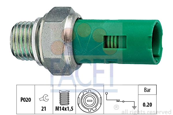 Oil Pressure Switch (7.0131)