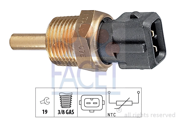 Sensor, oil temperature (7.3144)