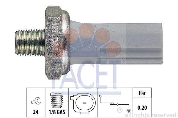 Oil Pressure Switch (7.0187)