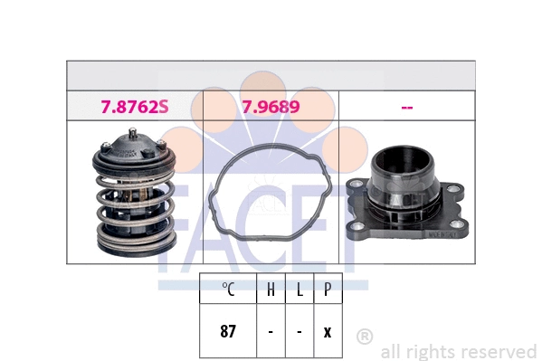 Thermostat, coolant (7.8762K)