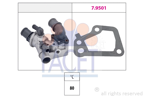 Thermostat, coolant (7.8101)