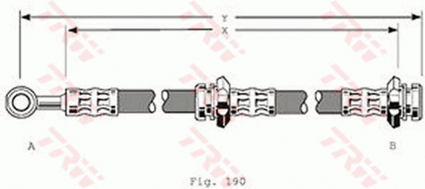 Brake Hose (PHD137)