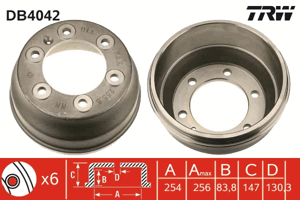 Brake Drum (DB4042)