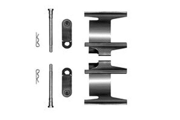 Accessory Kit, disc brake pad (PFK298)